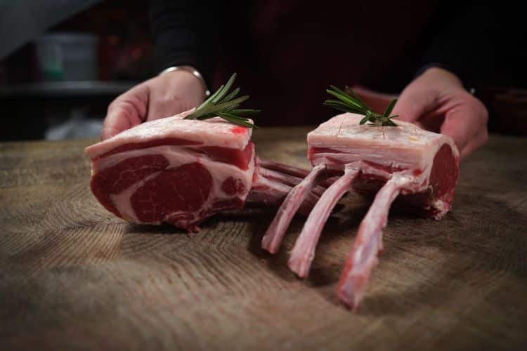 Lamb Rack 3 Rib Rack of Lamb (3 ribs) - Nicholsons
