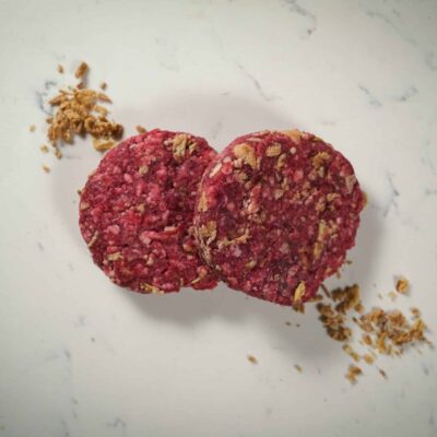 Gourmet Steak and Roasted Onion Burgers x2 6oz
