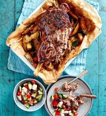 Greek Lamb Kleftico - Boned Half Lamb Shoulder