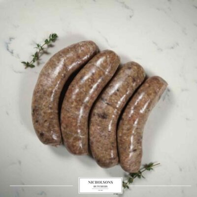 Pork & Caramelised Onion Sausages